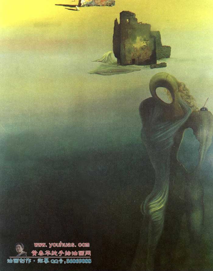 Salvador Dali߶ࡤͻƷ:gradivaַ Finds the Anthropomorphic Ruins